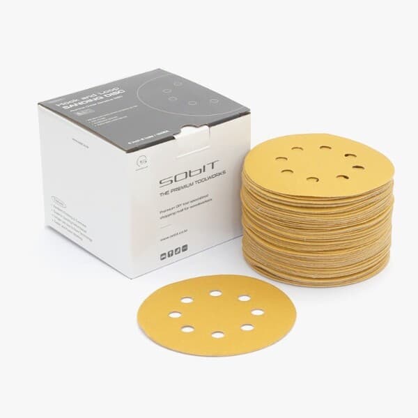 sobitmall 쏘비트 125mm 8홀 원형사포 (100개입) - 최저가 15,700원