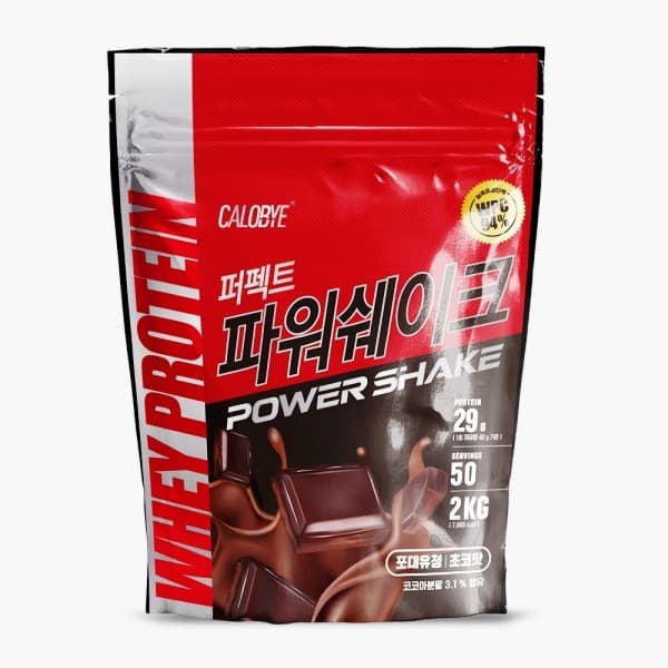 더베네푸드 칼로바이 퍼펙트 파워쉐이크 포대유청 초코맛 2kg - 최저가 109,000원