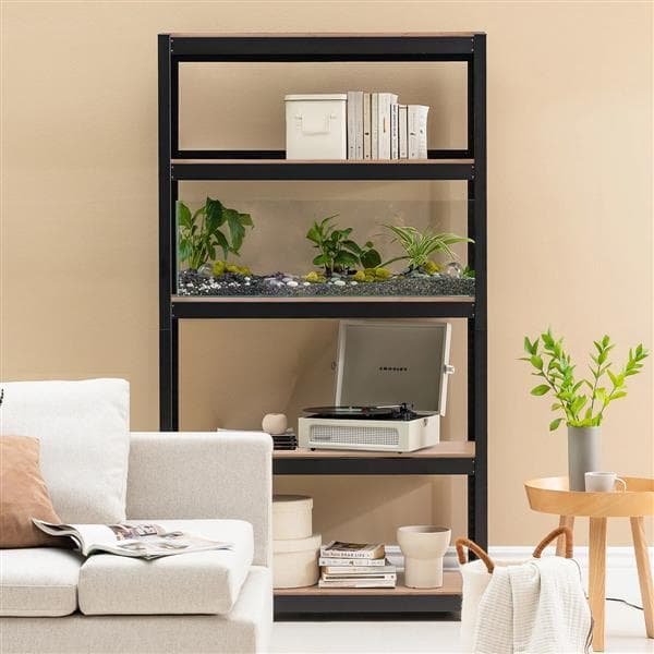 이메마켓 스피드랙 다용도 5단 철제 선반 100 x 40 x 180cm 블랙 - 최저가 91,730원