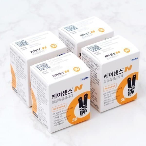 메디위 케어센스N 혈당시험지 4박스 200매 - 최저가 59,000원