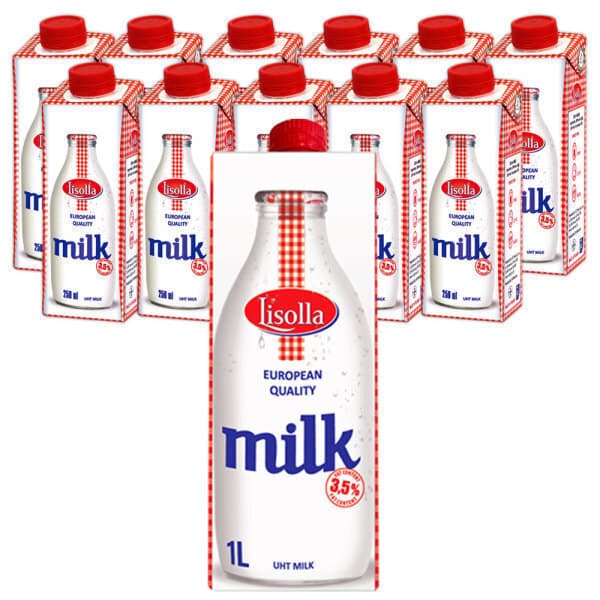 마트컴퍼니 믈레코비타 폴란드 수입멸균우유 1000ml 12개