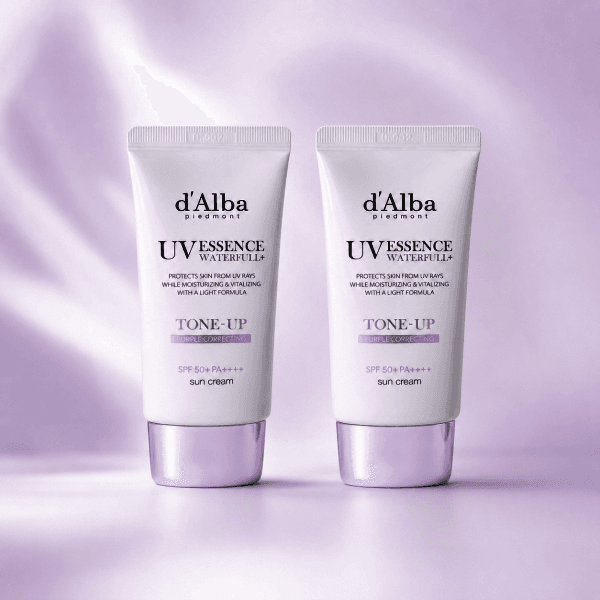 공구마켓123 달바 워터풀 퍼플 톤업 선크림 SPF50+ PA++++ 50ml 2개