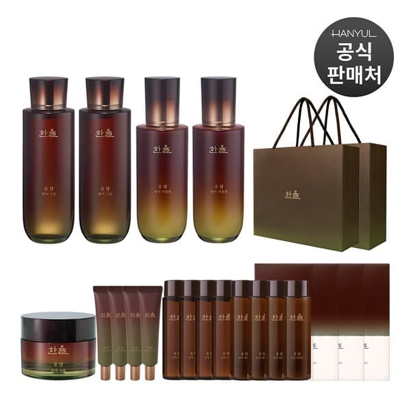 CJ온스타일LIVE 송담 탄력 기초 더블구성 세트 - 최저가 128,250원