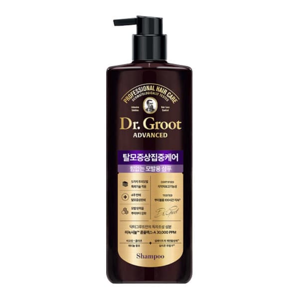LG생활건강피지오겔 닥터그루트 집중케어 멀티퍼펙션 탈모증상케어 샴푸 700ml