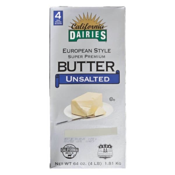 신세계몰 CALIFORNIA DAIRIES 유러피언 무염버터 453g 4개