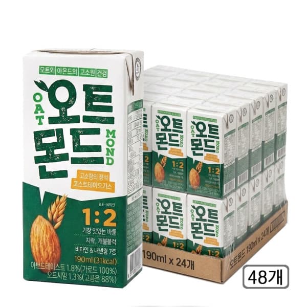 대원상사맨 오트몬드 오리지널 190ML 48개