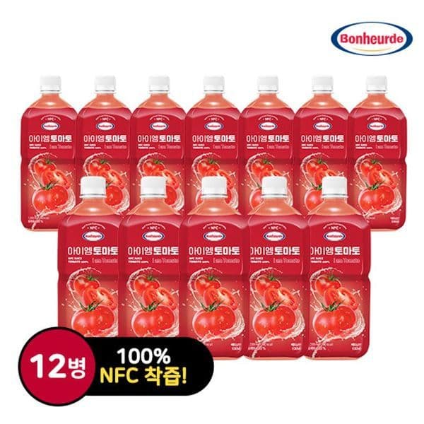 신세계몰 보넬드 아이엠 토마토 1L X 12병 - 최저가 47,200원