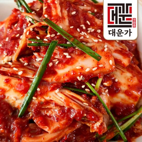 대운가 본가명인 국내산 배추 겉절이 김치 3kg