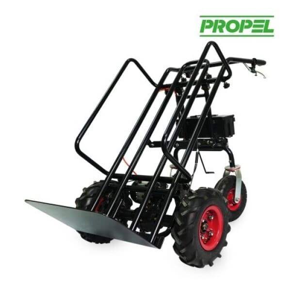 교성상사 프로펠 전동 수레 PEC02 덤프형 이동식 전동카트 4륜 구르마 200kg - 최저가 858,000원