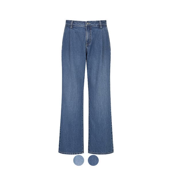 fashionplus 프로젝트엠 PRJCT 와이드핏 데님 팬츠 EYE2DP1400
