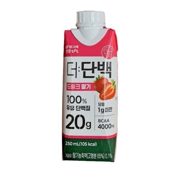 드링king 더단백 프로틴 드링크 딸기 250ml 18개