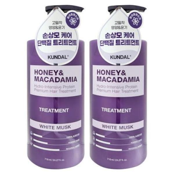 고투베이직 쿤달 허니 앤 마카다미아 네이처 트리트먼트 화이트머스크 718ml 2개