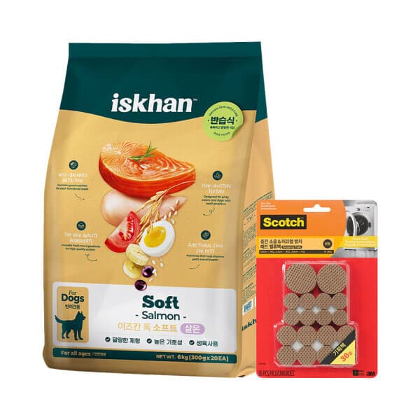 이리온MALL 이즈칸 독 소프트살몬 6kg 층간소음방지패드 36개입 - 최저가 54,000원