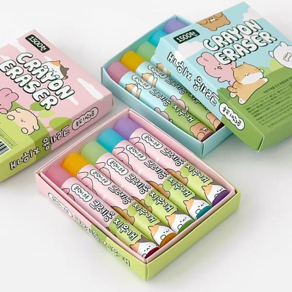 메론문구점 일정 1500 순덕이크루 크레용지우개 24개 - 최저가 23,720원