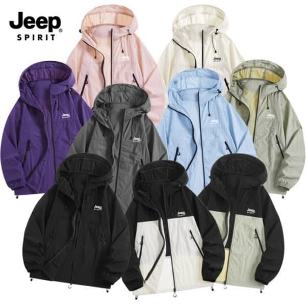 JEEP패딩 지프 JEEP SPIRIT 남녀공용 하이넥 후드 방수 자켓