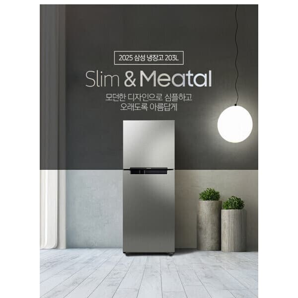 에이스공조1 일반냉장고 RT20FARL3S9 삼성 2도어 203리터 리파인드 이녹스 - 최저가 389,000원