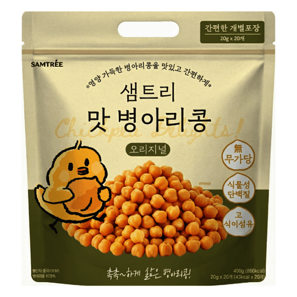 -그리심- 샘트리 맛 병아리콩 오리지널 1개 20g x 20개입