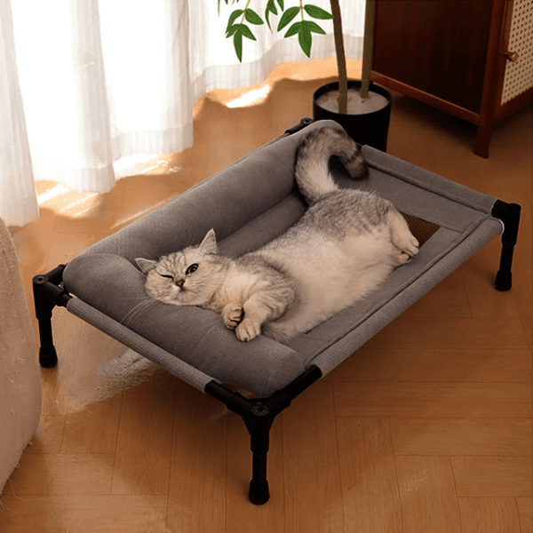 jeramypet 여름 강아지 고양이 해먹 침대 목받이 메쉬 소파형 블루 제라미펫 - 최저가 32,000원