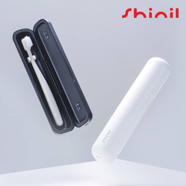 신일전자공식몰 신일 휴대용 UV-A UV-C 칫솔 살균기 무선 충전식 STD-S400