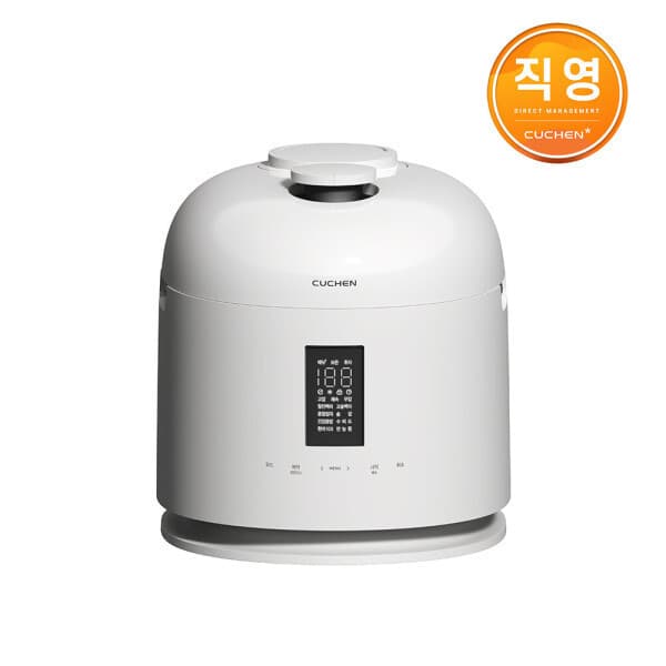 쿠첸본사직영몰 쿠첸 CRT-XPD0671IEGPW 6인용 풀스테인리스 듀얼프레셔 IH압력밥솥