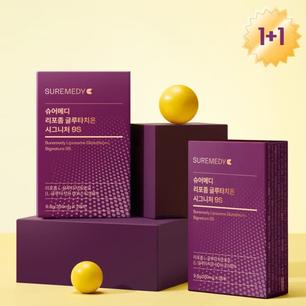 슈얼리 슈어메디 리포좀 글루타치온 시그니처 9S 28매 2박스 8주분 - 최저가 11,650원