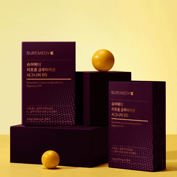 슈얼리 슈어메디 리포좀 글루타치온 시그니처 9S 28매 3박스 12주분