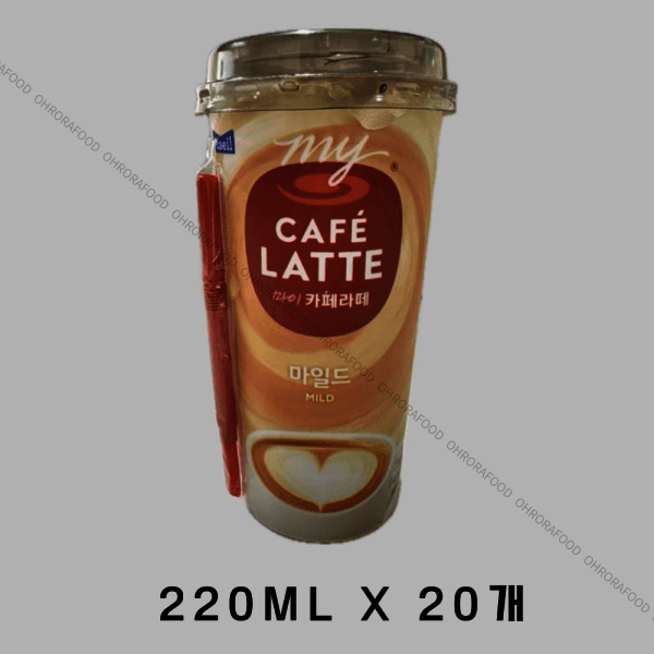오로라푸드몰 매일유업 마이카페라떼 마일드 220ml x 20개