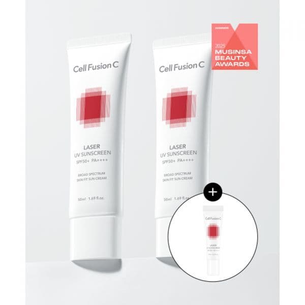 글로바24 셀퓨전씨 레이저 UV 썬스크린 50ml+50ml - 최저가 27,290원