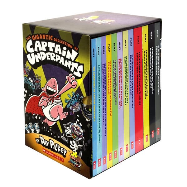 에스제이메디컬 Captain Underpants 캡틴 언더팬츠 14권 풀컬러 영어원서