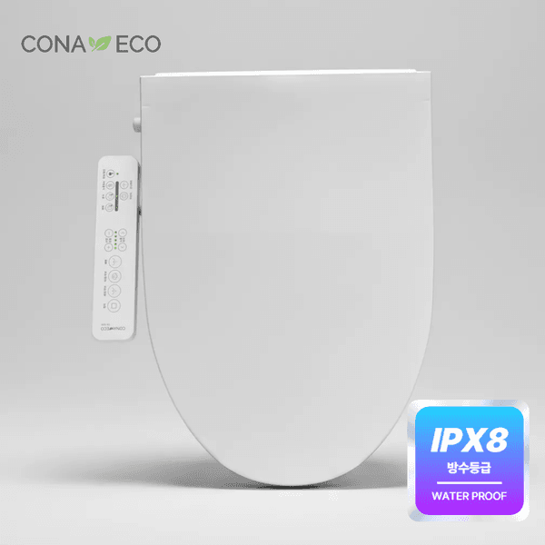 CJ온스타일플러스 셀프자가설치 코나에코홈 IPX8 방수형 FULL 스텐노즐 전자식비데 CB-1200