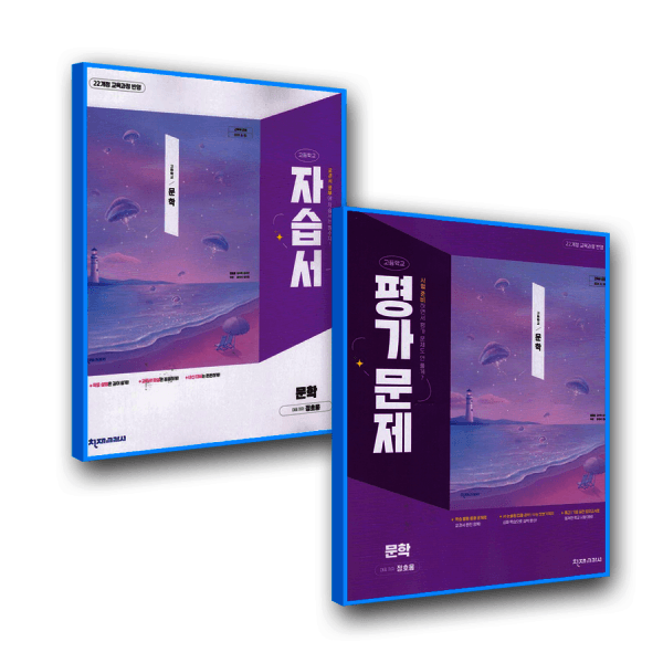 한솔문고 고등학교 문학 자습서+평가 천재 정호웅