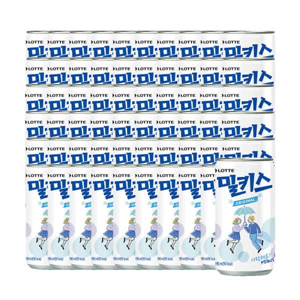 롯데칠성스타배송 밀키스 190mlx30입 2박스 (총60캔) - 최저가 27,100원
