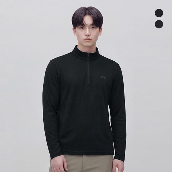 K2아이더-공식스토어 K226SS 남성 메쉬 긴팔 집업 티셔츠 - 최저가 61,200원