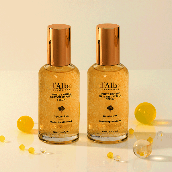 달바(본사공식스토어) 화이트 트러플 퍼스트 오일 캡슐 세럼 100ml+100ml