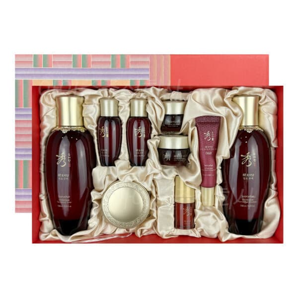 퀸스타운 효비담 발효 3종 기획세트 (수액 150ml+유액 150ml+크림 25ml) - 최저가 89,900원