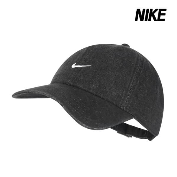 현대Hmall 나이키 클럽 언스트럭처 데님 캡 블랙 화이트 HF0383-010 - 최저가 25,120원