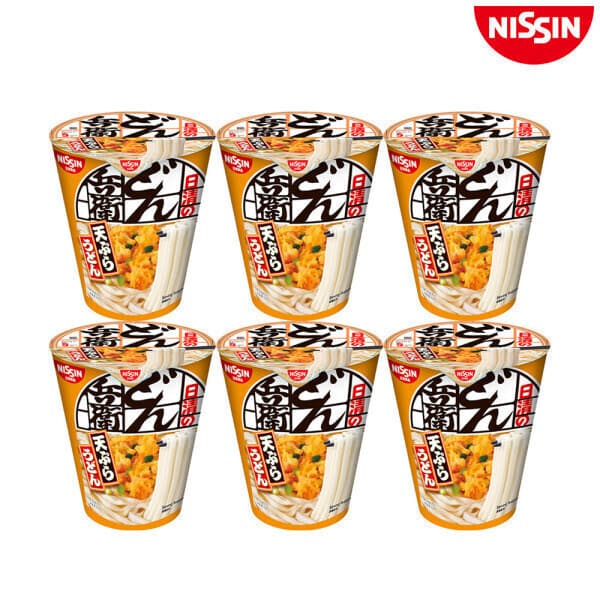 훼밀리인터내셔날 NISSIN 닛신 돈베이 템푸라 우동 83g 6개입