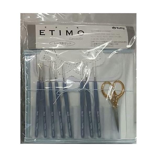 바스툴 일본튤립 ETIMO 에티모 TLG-001 레이스용 코바늘 세트 - 최저가 80,750원