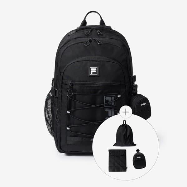 롯데백화점1관 트리플 스트링 백팩 FS3BPH1001X_BLK - 최저가 55,200원