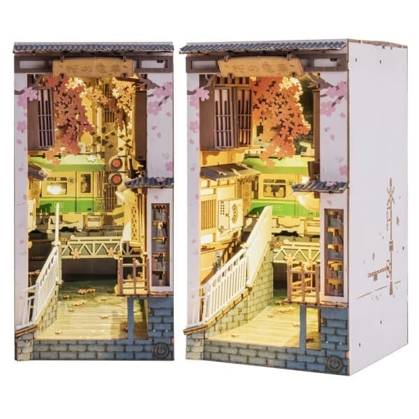 youneed 3D 목재 퍼즐 북누크 벚꽃 덴샤 - 최저가 39,900원