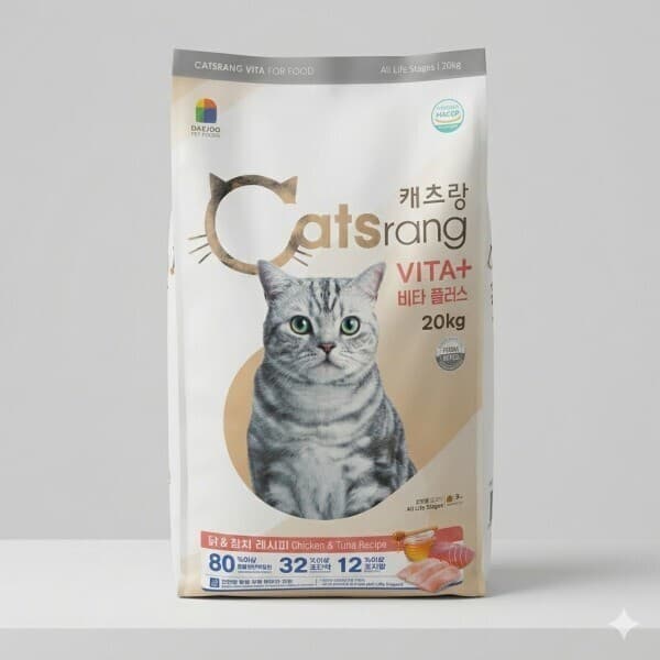 퓨어리젠 캐츠랑 전연령용 비타플러스 20kg - 최저가 51,250원