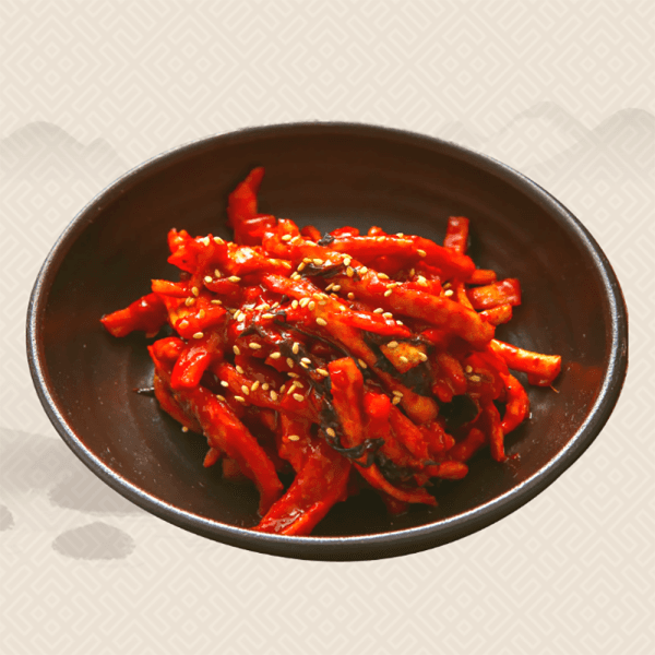 밥상에김치 국산무 무말랭이 무침 4kg