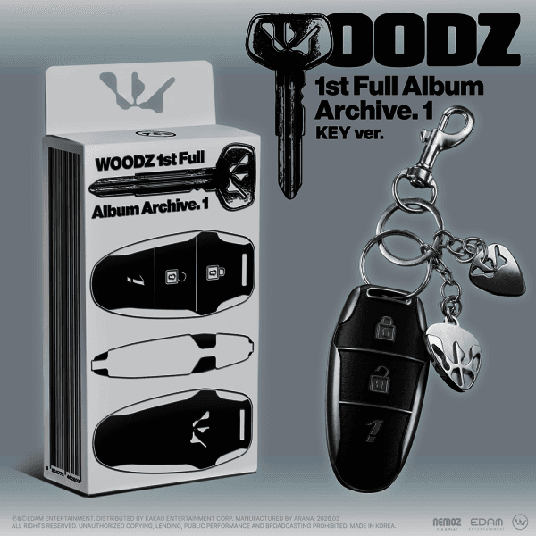 AppleMusic-애플뮤직 WOODZ 1st Full Album Archive. 1 Key Ver.