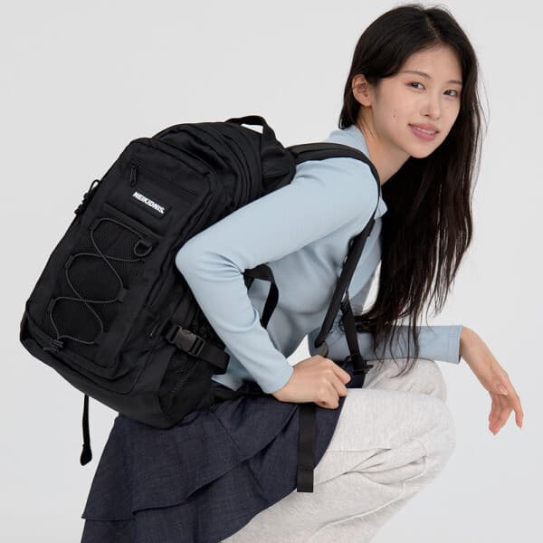 네이키드니스 네이키드니스 메쉬 스트링 백팩 블랙 - 최저가 69,900원