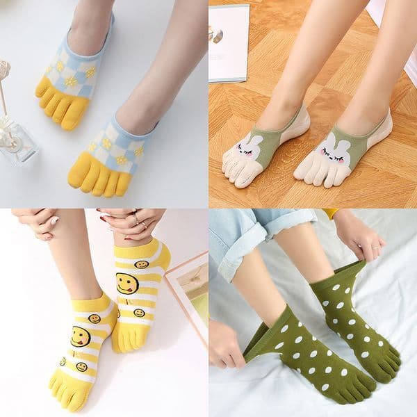 대구양말 발가락양말 여성 단목 중목 세트 - 최저가 12,900원