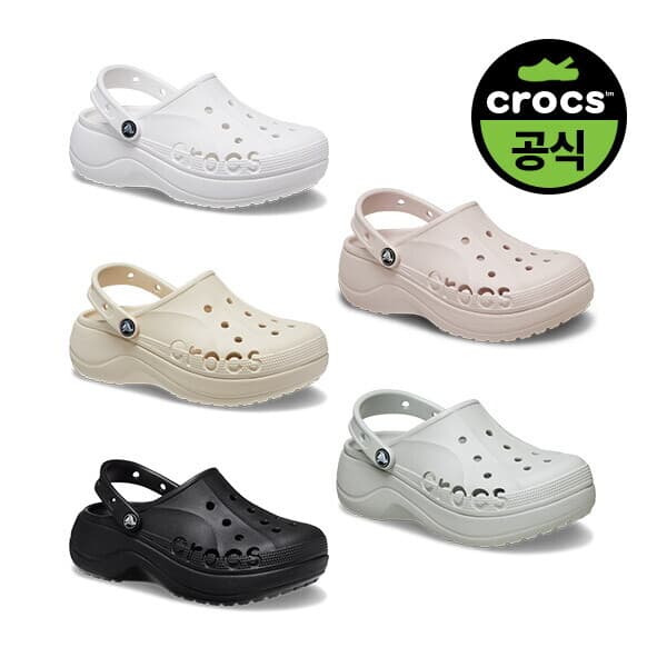롯데아이몰 크록스 여성 BAYA PLATFORM CLOG 26SWCL208186 - 최저가 45,780원