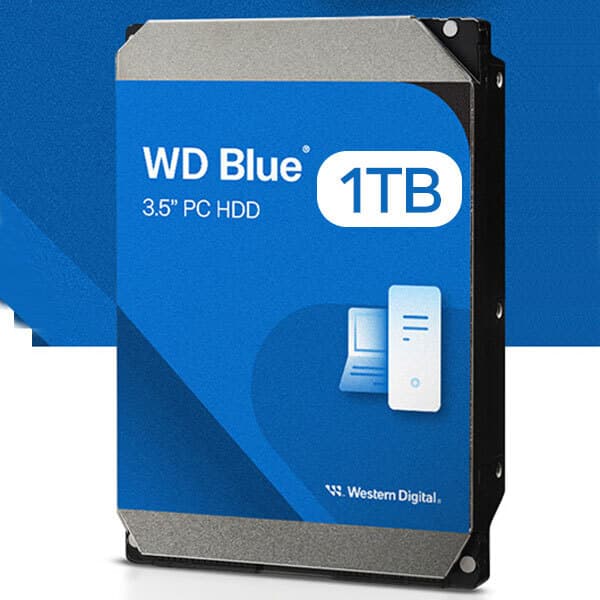온누리팡 PZ3HDWD-1T WD블루 1TB HDD 데스크탑용 3.5인치 SATA3 7200RPM - 최저가 201,510원