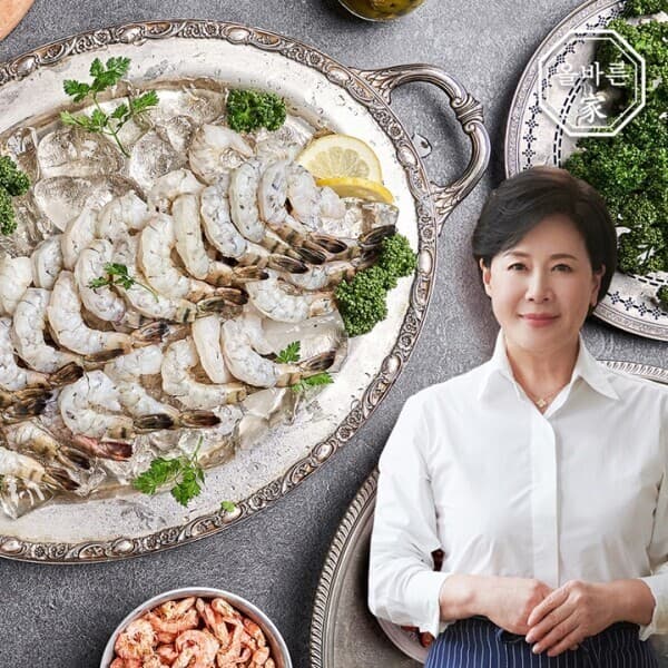 롯데 홈쇼핑 올바른가 박정수 프리미엄 블랙타이거새우 100마리 + 저당칠리소스 1개 - 최저가 47,750원