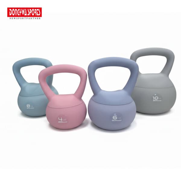 동화스포츠 MD Buddy PVC 소프트 케틀벨 6kg 라이트퍼플