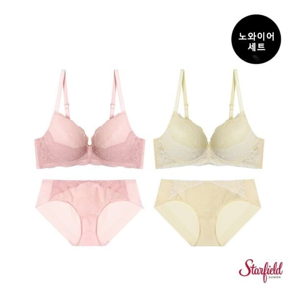 스타필드수원점 에블린 SET 노와이어 브라 팬티 세트